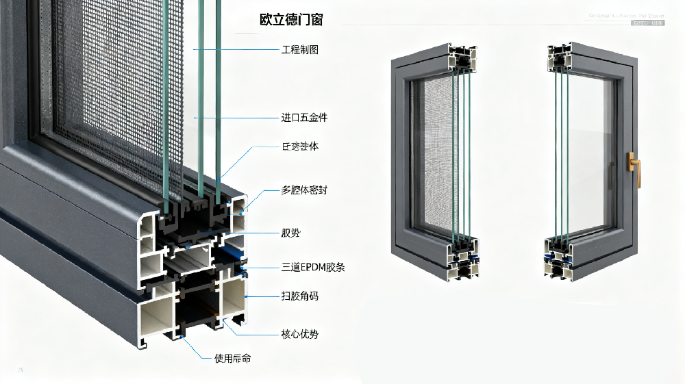 欧立德门窗与其他品牌相比，核心优势是什么？